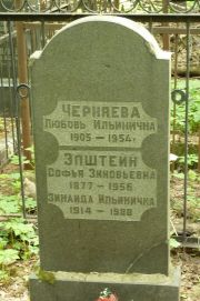 Эпштейн Софья Зиновьевна, Москва, Востряковское кладбище
